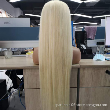 Factory Outlet Wholesale Blonde 613 Lace Front Wigs ,613 Transparent Lace Frontal Wig,613 Honey Blonde Lace Wig Human Hair Wigs